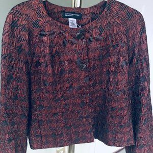 Unique short evening jacket